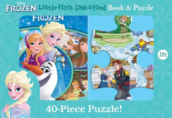 Cover Image for Disney Frozen: Little First Look and Find Book & Puzzle -- Pi Kids, Hardcover