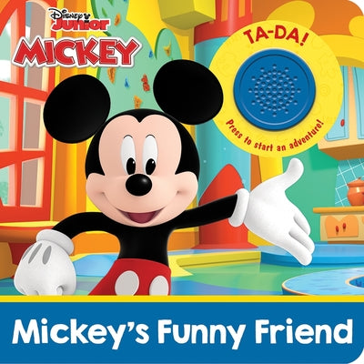 Cover Image for Disney Junior Mickey Mouse Funhouse: Mickey's Funny Friend Sound Book [With Battery] -- Pi Kids, Mixed Media Product