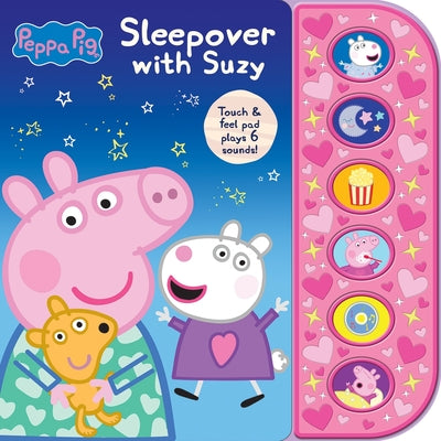 Cover Image for Peppa Pig: Sleepover with Suzy Sound Book [With Battery] -- Pi Kids, Board Books