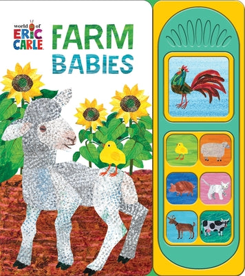 Cover Image for World of Eric Carle: Farm Babies Sound Book [With Battery] -- Pi Kids, Board Books