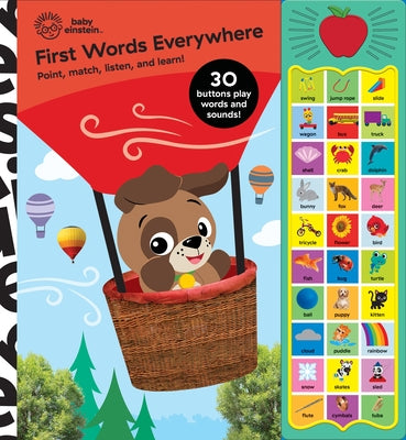 Cover Image for Baby Einstein: First Words Everywhere Sound Book [With Battery] -- Pi Kids, Mixed Media Product