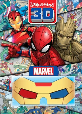 Cover Image for Marvel: Look and Find 3D -- Pi Kids, Hardcover