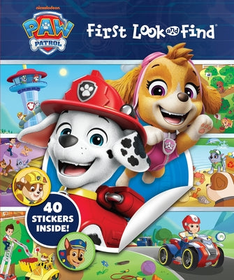 Cover Image for Nickelodeon Paw Patrol: First Look and Find -- Pi Kids, Hardcover