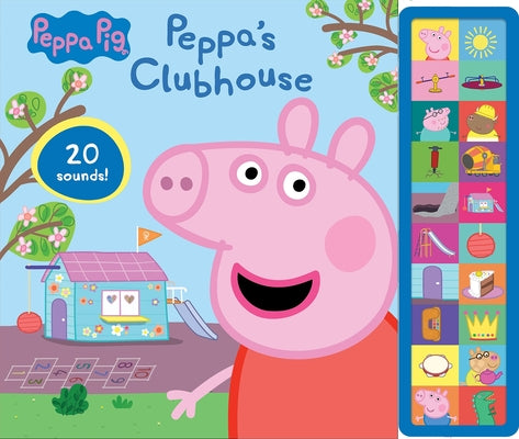 Cover Image for Peppa Pig: Peppa's Clubhouse Sound Book [With Battery] -- Pi Kids, Hardcover