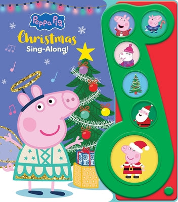 Cover Image for Peppa Pig: Christmas Sing-Along! Sound Book [With Battery] -- Pi Kids, Mixed Media Product