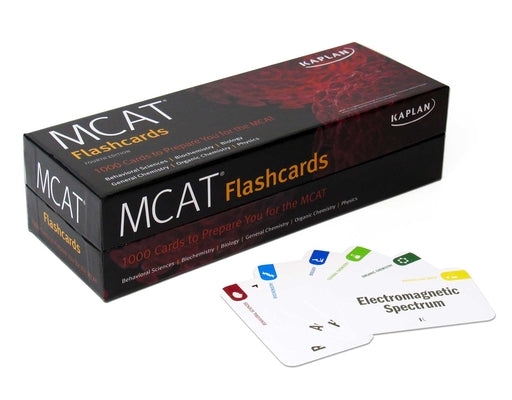 Cover Image for MCAT Flashcards: 1000 Cards to Prepare You for the MCAT -- Kaplan Test Prep, Paperback