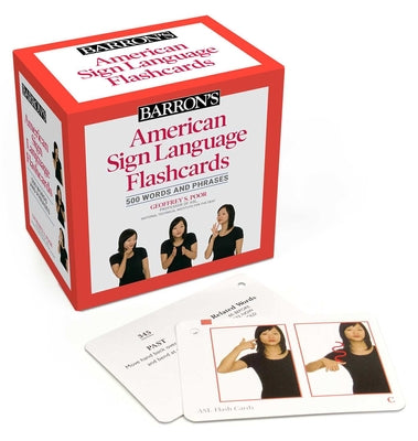 Cover Image for American Sign Language Flashcards: 500 Words and Phrases, Second Edition -- Geoffrey S. Poor, Other