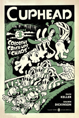 Cover Image for Cuphead Volume 3: Colorful Crack-Ups & Chaos -- Studio Mdhr, Paperback