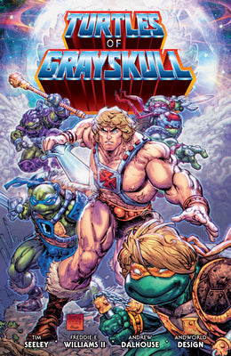 Cover Image for Masters of the Universe/Teenage Mutant Ninja Turtles: Turtles of Grayskull -- Tim Seeley, Paperback