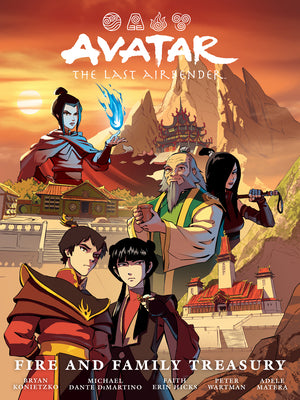 Cover Image for Avatar: The Last Airbender--Fire and Family Treasury Library Edition -- Faith Erin Hicks, Hardcover