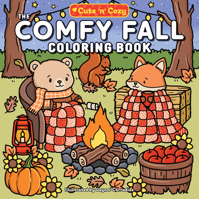 Cover Image for The Comfy Fall Coloring Book -- Gaynor Carradice, Paperback