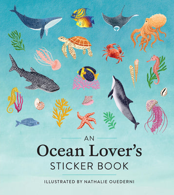 Cover Image for An Ocean Lover's Sticker Book -- Workman Publishing, Hardcover