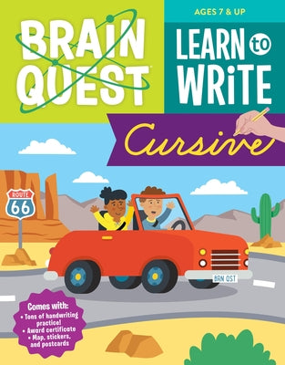 Cover Image for Brain Quest Learn to Write Cursive -- Workman Publishing, Paperback