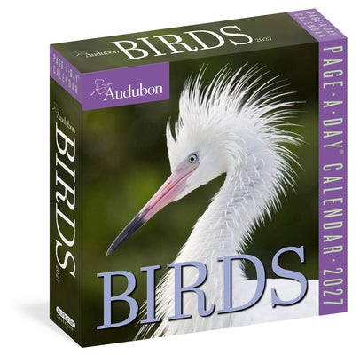 Cover Image for Audubon Birds Page-A-Day(r) Calendar 2027: The World's Favorite Bird Calendar -- National Audubon Society, Daily