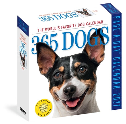 Cover Image for 365 Dogs Page-A-Day(r) Calendar 2027: The World's Favorite Dog Calendar -- Workman Calendars, Daily