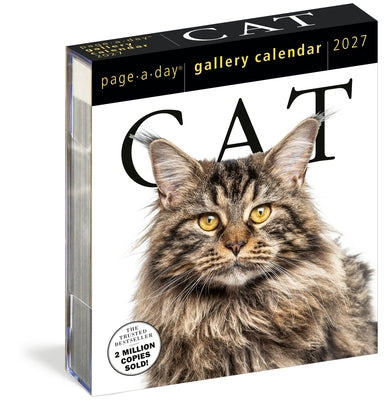 Cover Image for Cat Page-A-Day(r) Gallery Calendar 2027: A Delightful Gallery of Cats for Your Desktop -- Workman Calendars, Daily
