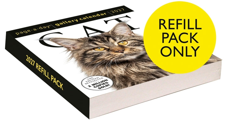 Cover Image for Cat Page-A-Day(r) Gallery Calendar Refill Pack 2027: A Delightful Gallery of Cats for Your Desktop -- Workman Calendars, Daily