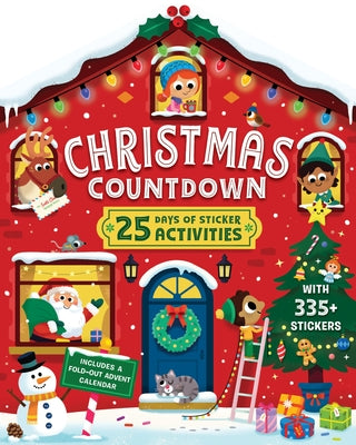 Cover Image for Christmas Countdown: 25 Days of Sticker Activities; 300 Stickers + Advent Calendar -- Workman Publishing, Paperback