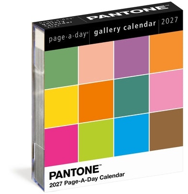 Cover Image for Pantone Page-A-Day(r) Gallery Calendar 2027 -- Pantone, Daily