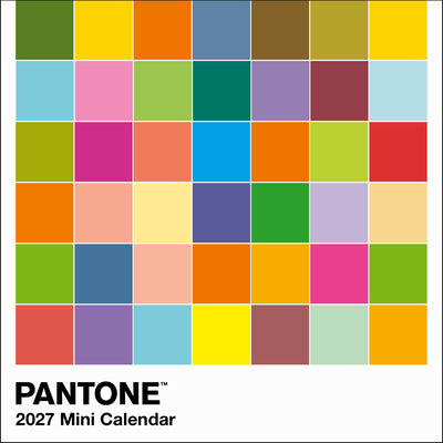 Cover Image for Pantone Mini Wall Calendar 2027 -- Pantone, Wall