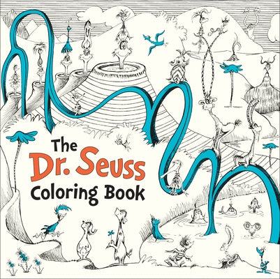 Cover Image for The Dr. Seuss Coloring Book -- Dr Seuss, Paperback