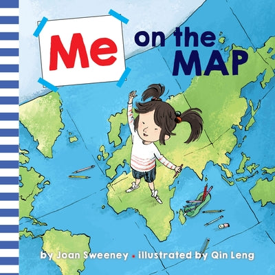 Cover Image for Me on the Map -- Joan Sweeney, Hardcover