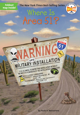 Cover Image for Where Is Area 51? -- Paula K. Manzanero, Paperback