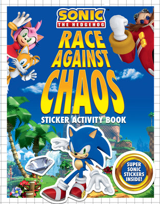 Cover Image for Race Against Chaos Sticker Activity Book -- Kiel Phegley, Paperback
