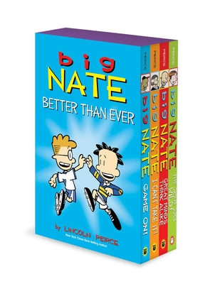 Cover Image for Big Nate Better Than Ever: Big Nate Box Set Volume 6-9 -- Lincoln Peirce, Paperback