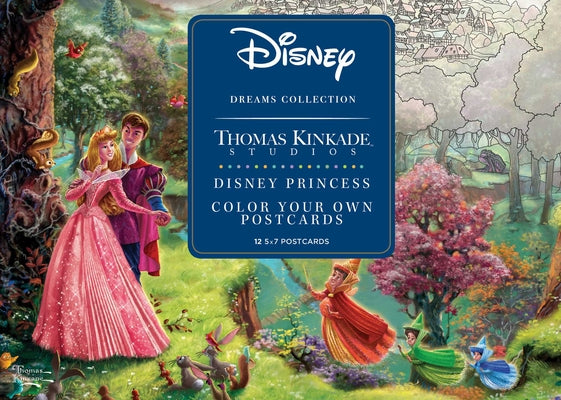 Cover Image for Disney Dreams Collection Thomas Kinkade Studios Disney Princess Color Your Own P -- Thomas Kinkade, Novelty