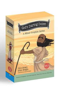Cover Image for God's Daring Dozen Box Set 3: A Minor Prophet Series -- Brian J. Wright, Bookbook - Detail Unspecified