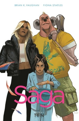 Cover Image for Saga Volume 10 -- Brian K. Vaughan, Paperback