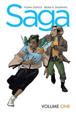 Cover Image for Saga Volume 1: New Edition -- Brian K. Vaughan, Paperback