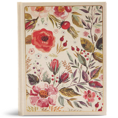 Cover Image for CSB Notetaking Bible, Floral Cloth-Over-Board -- Csb Bibles by Holman, Hardcover