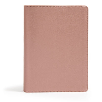 Cover Image for CSB She Reads Truth Bible, Rose Gold Leathertouch: Notetaking Space, Devotionals, Reading Plans, Easy-To-Read Font -- Raechel Myers, Imitation Leather