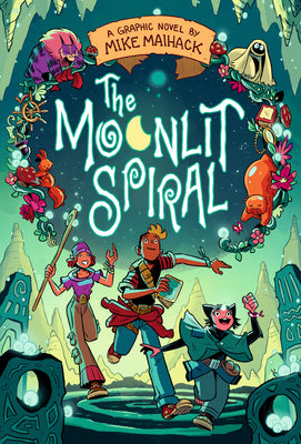Cover Image for The Moonlit Spiral: A Graphic Novel -- Mike Maihack, Hardcover