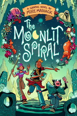 Cover Image for The Moonlit Spiral: A Graphic Novel -- Mike Maihack, Paperback
