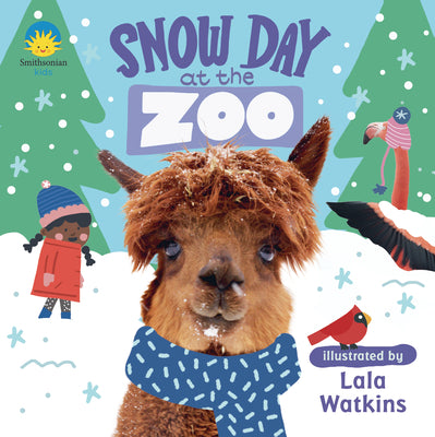 Cover Image for Snow Day at the Zoo -- Smithsonian Institute, Board Book
