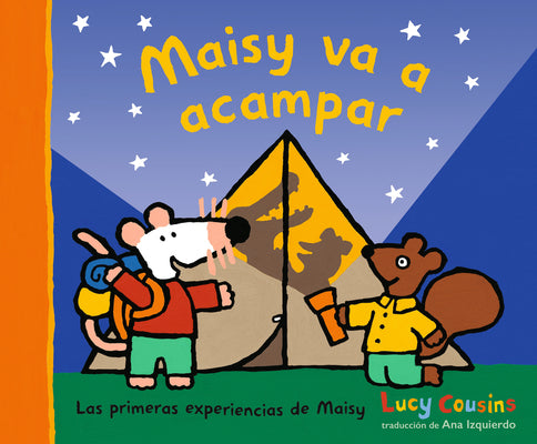 Cover Image for Maisy Va a Acampar -- Lucy Cousins, Hardcover