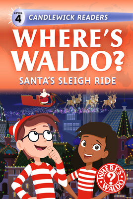 Cover Image for Where's Waldo? Santa's Sleigh Ride: Early Reader (a Christmas Search-And-Find Adventure for Beginning Readers and Kids Ages 4-8) -- Candlewick Press, Hardcover