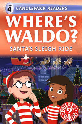 Cover Image for Where's Waldo? Santa's Sleigh Ride: Early Reader (a Christmas Search-And-Find Adventure for Beginning Readers and Kids Ages 4-8) -- Candlewick Press, Paperback