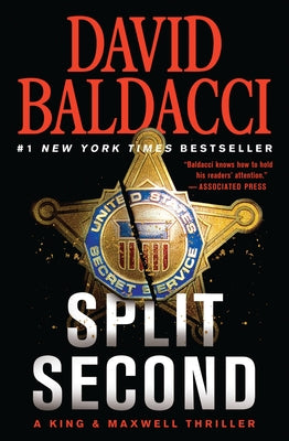 Cover Image for Split Second -- David Baldacci, Paperback