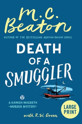Cover Image for Death of a Smuggler -- M. C. Beaton, Hardcover