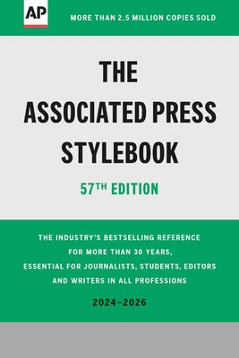 Cover Image for The Associated Press Stylebook: 2024-2026 -- Associated Press, Paperback