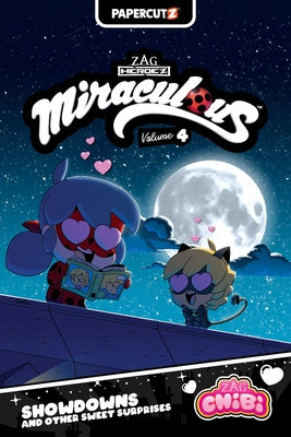 Cover Image for Miraculous Chibi Vol. 4: Showdowns and Other Sweet Surprises -- Carrie Harris, Paperback