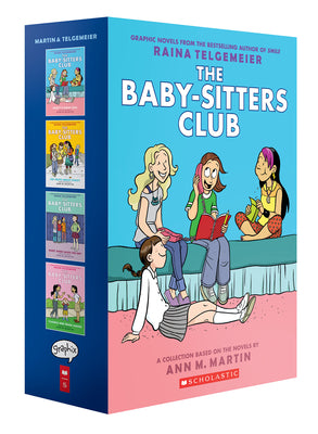 Cover Image for The Baby-Sitters Club #1-4 Graphic Novel Box Set -- Raina Telgemeier, Paperback