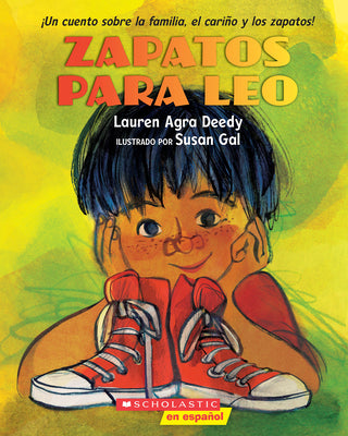 Cover Image for Zapatos Para Leo (New Shoes for Leo) -- Lauren Agra Deedy, Paperback
