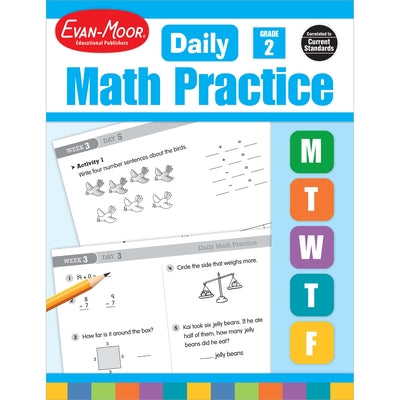 Cover Image for Daily Math Practice, Grade 2 Te -- Evan-Moor Educational Publishers, Paperback