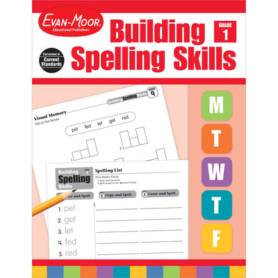 Cover Image for Building Spelling Skills Grade 1 Te -- Evan-Moor Educational Publishers, Paperback