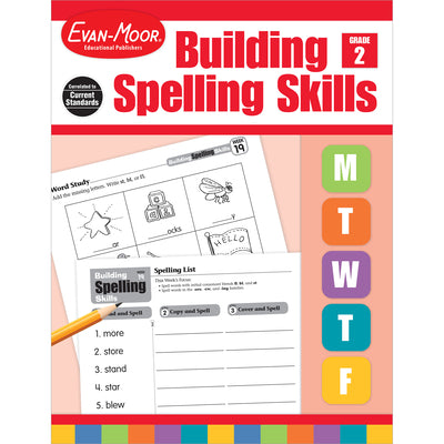 Cover Image for Building Spelling Skills Grade 2 Te -- Evan-Moor Educational Publishers, Paperback